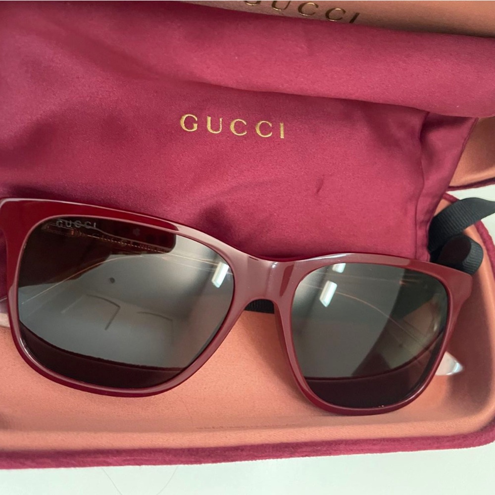 Gucci Sunglasses 57mm Core Rectangle